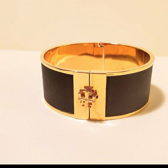 Tory Burch Black Statement Piece Cuff - Picture 14 of 15